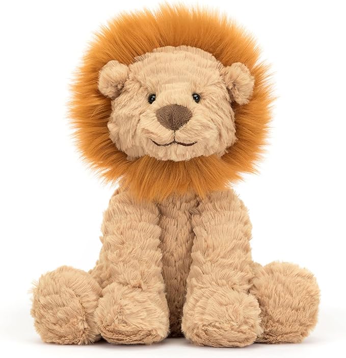 Lion Stuffed Animal - Big Cat Plush Toy