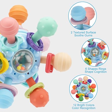 Baby Montessori Sensory Teething Toy