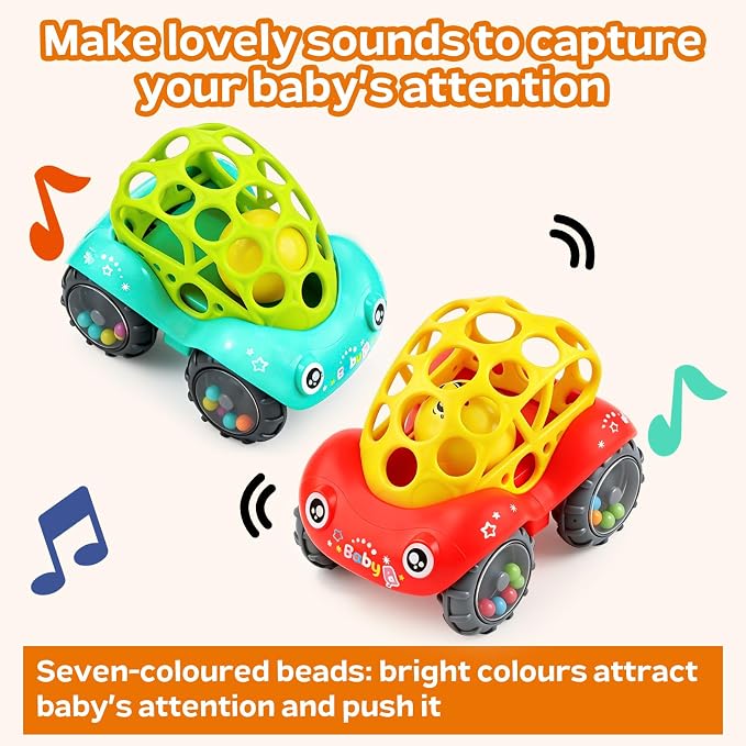 Toy Cars for Toddlers 1-3 - Baby Car Toys