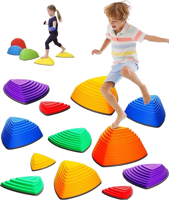 Stepping Stones For Kids, Outdoor Sports Balance Stepping Stones