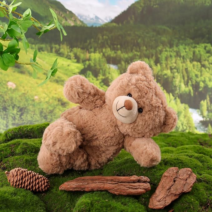 Brown Teddy Bear Stuffed Animal Soft Cuddly Perfect for Child
